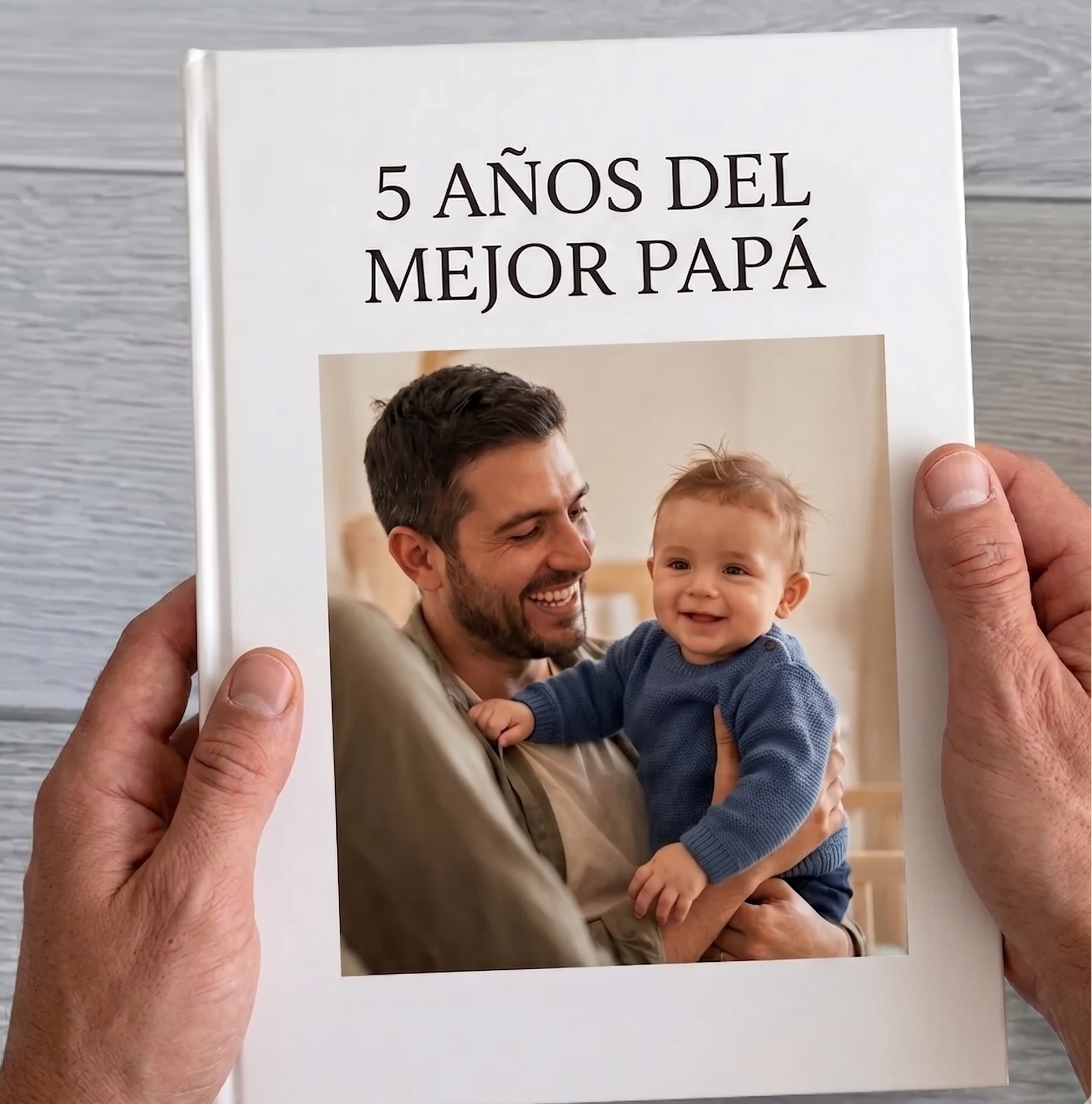 Libro Fotos y Cartas Para Papá