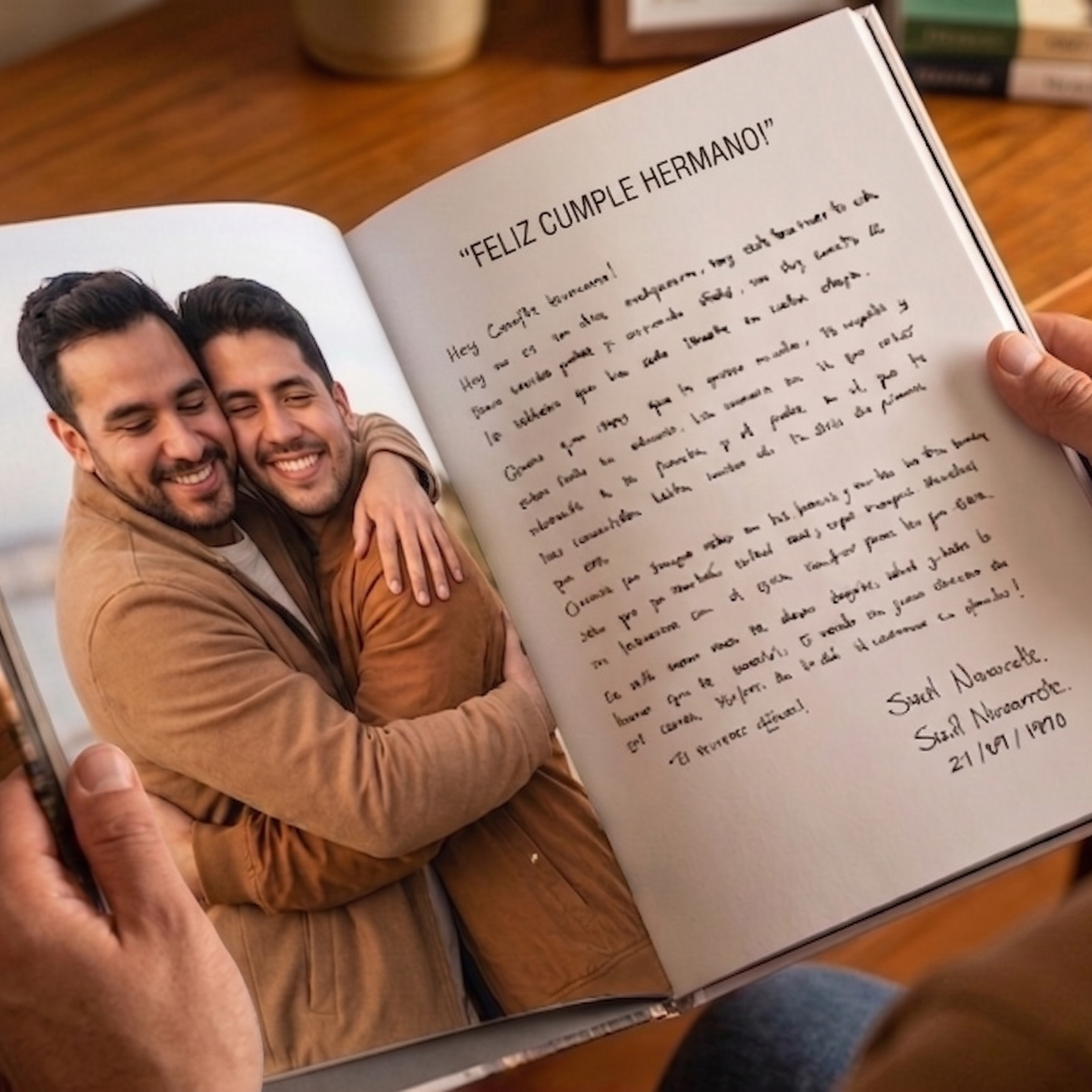 Libro Fotos y Cartas