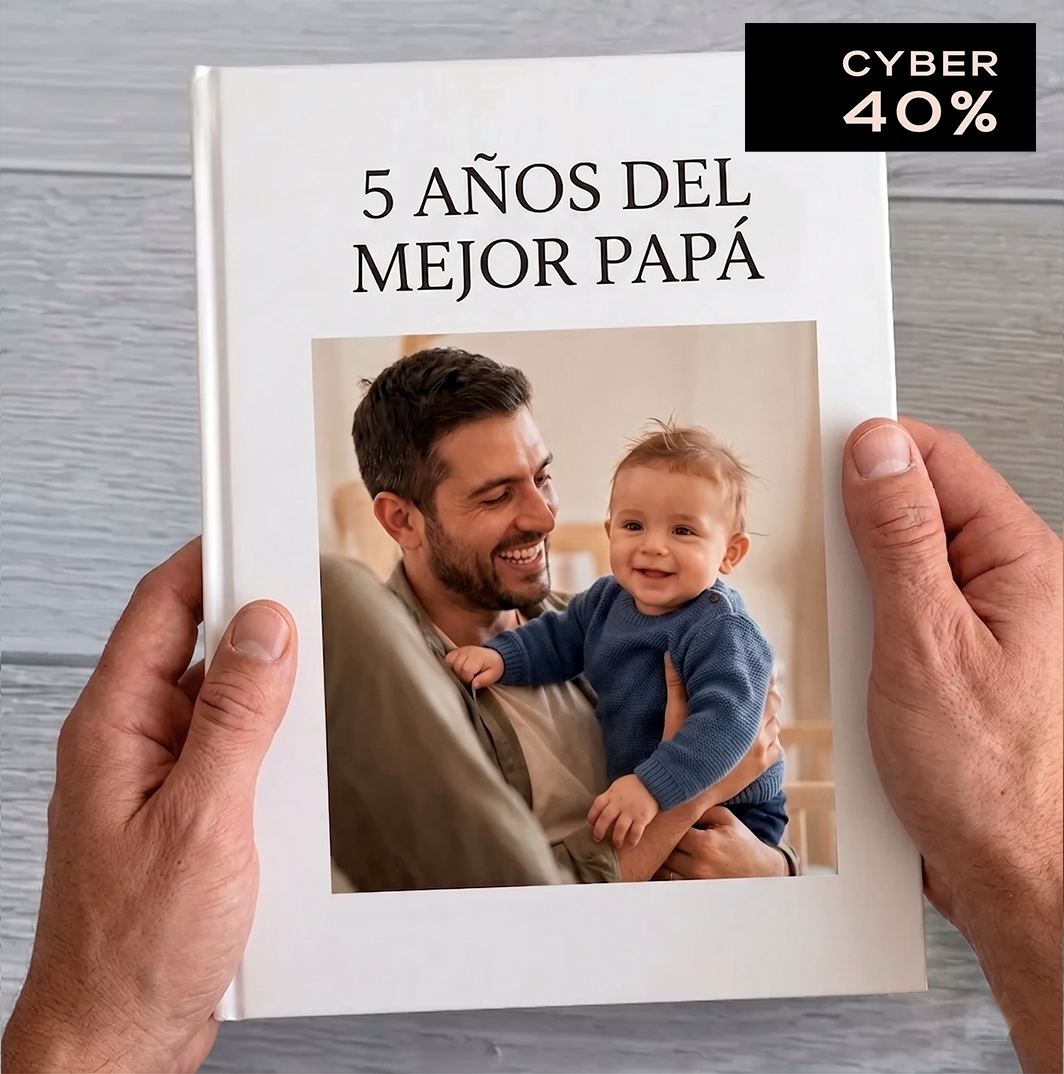 Libro Fotos y Cartas Para Papá