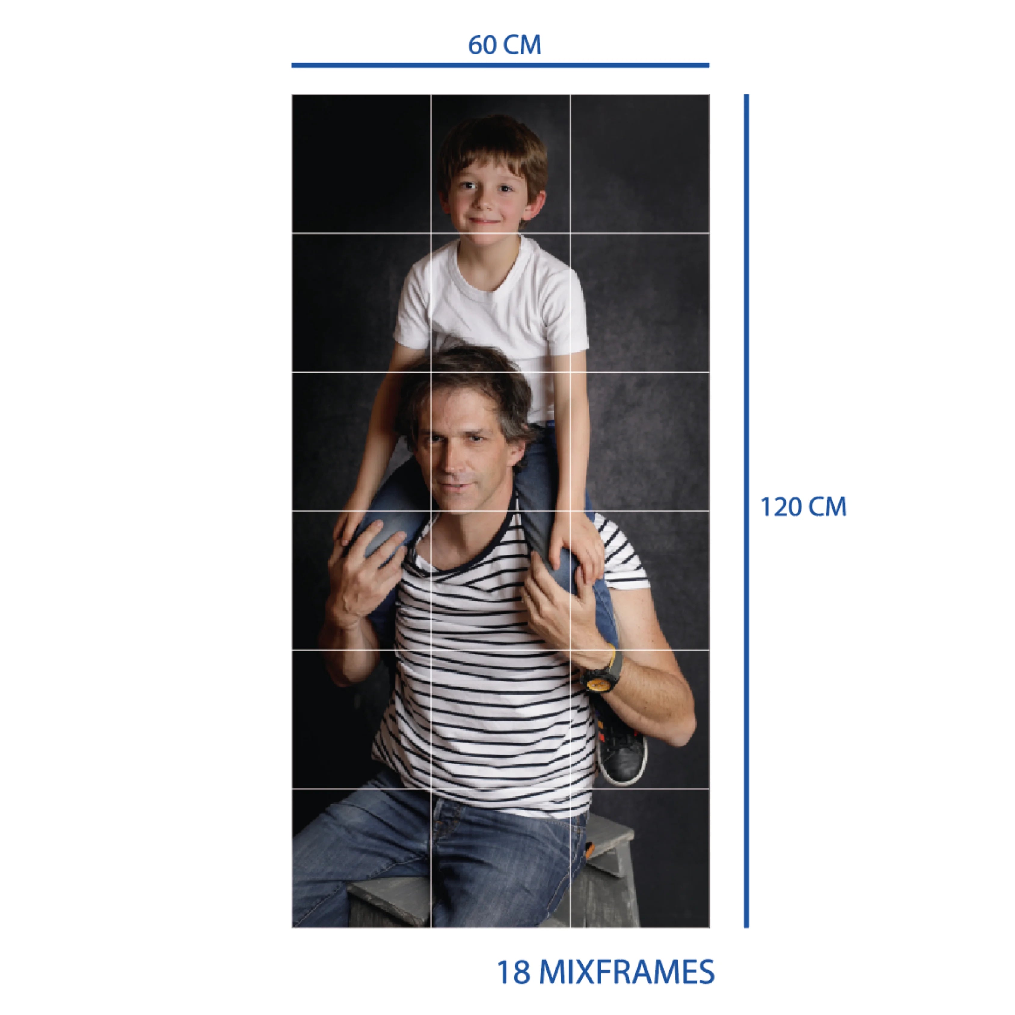 MixFrames Puzzle Mural